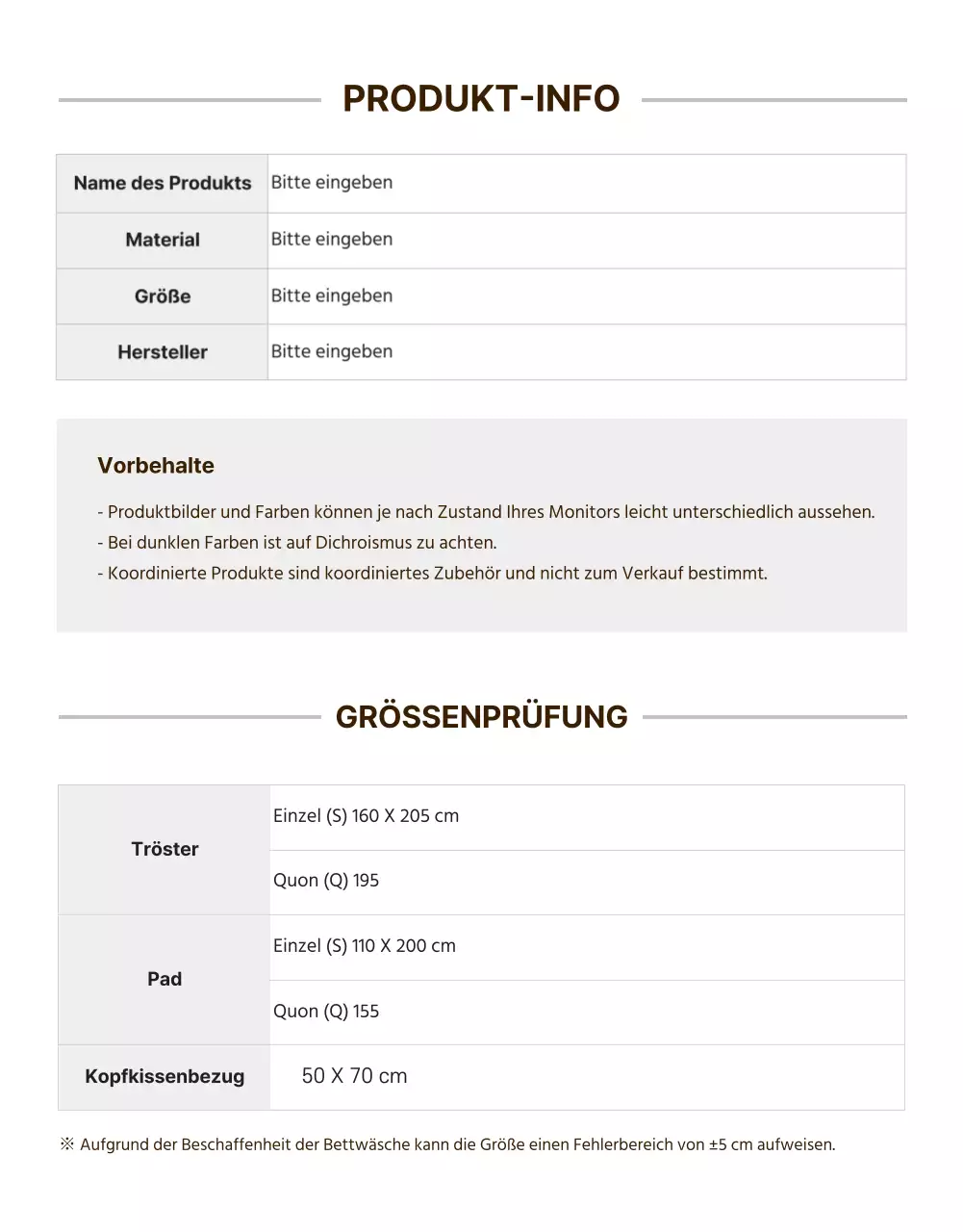 Gelbe Seite mit Details zur Veranstaltung im Frühling