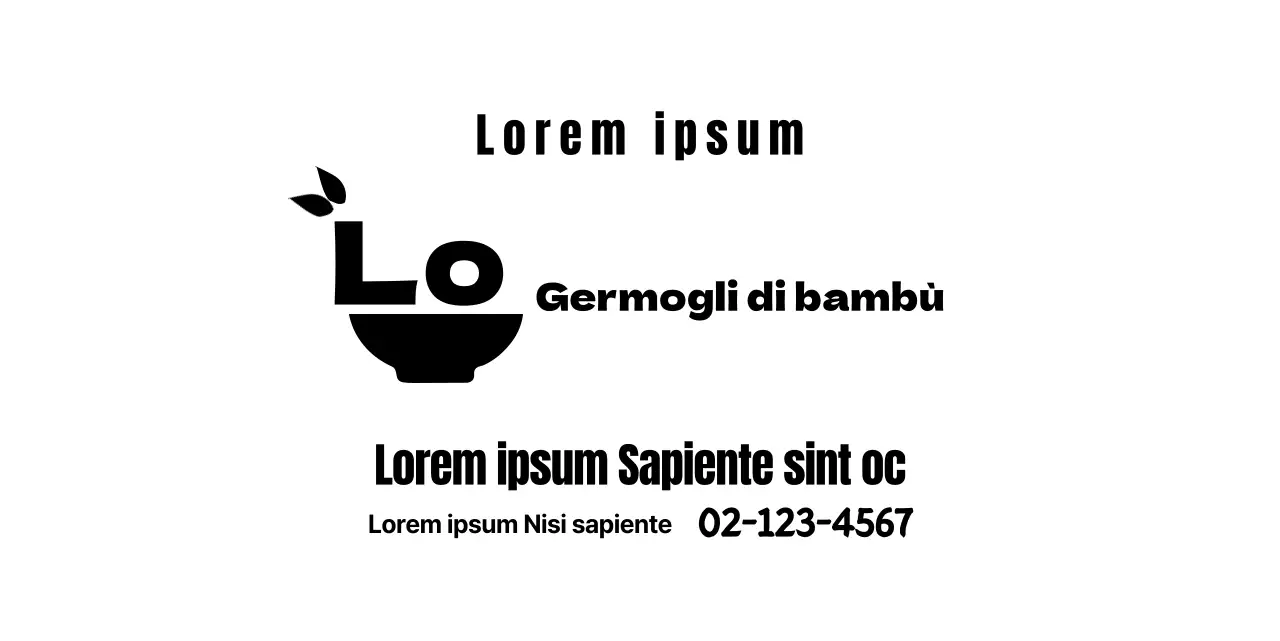 Icona semplice ciotola logo stile casa del porridge per informazioni e servizi