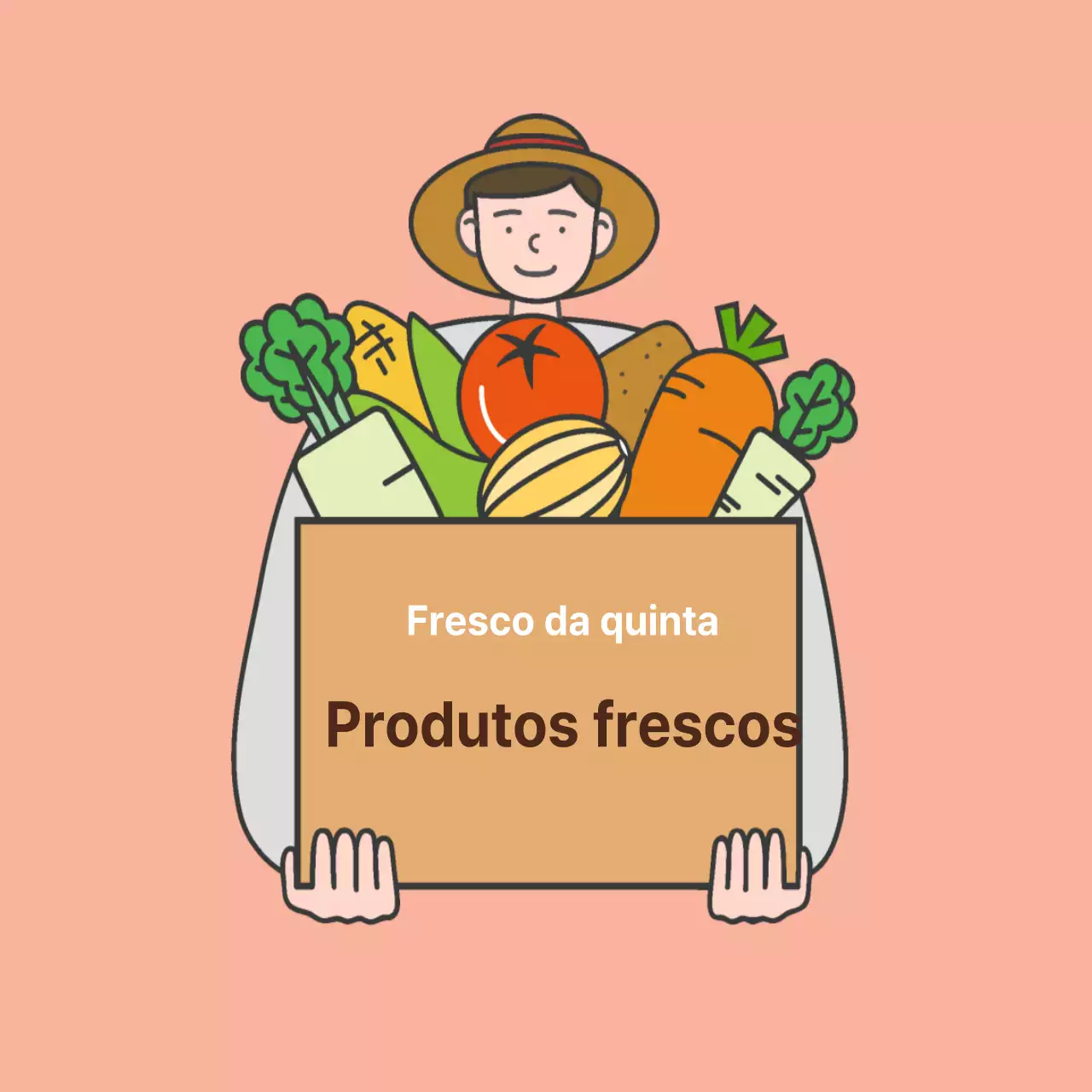 Autocolantes de produtos frescos