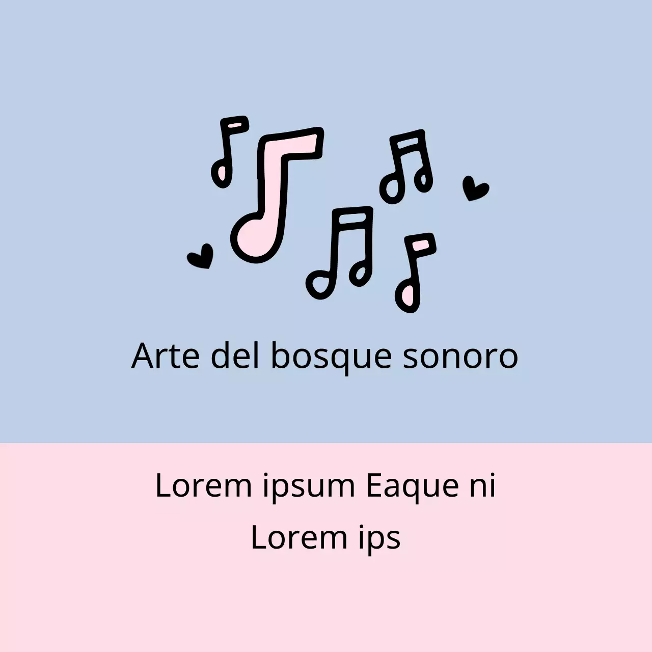 Promoción de la Escuela de Arte Blue Pink Illustration