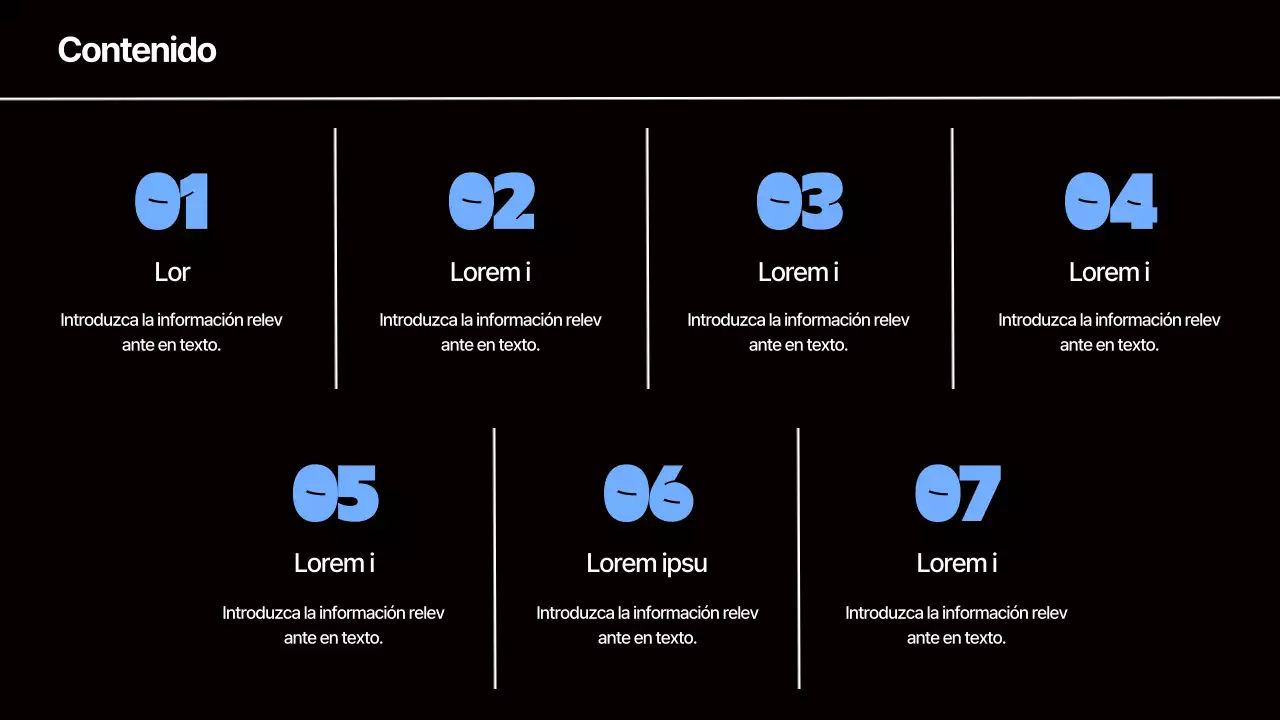 Presentación de estudio de marketing con concepto de cuaderno azul