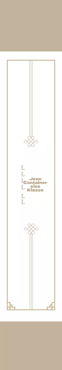 Beige Traditionelle chinesische Delikatessen Set