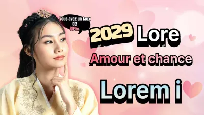 Concept d'horoscope rose et bleu clair