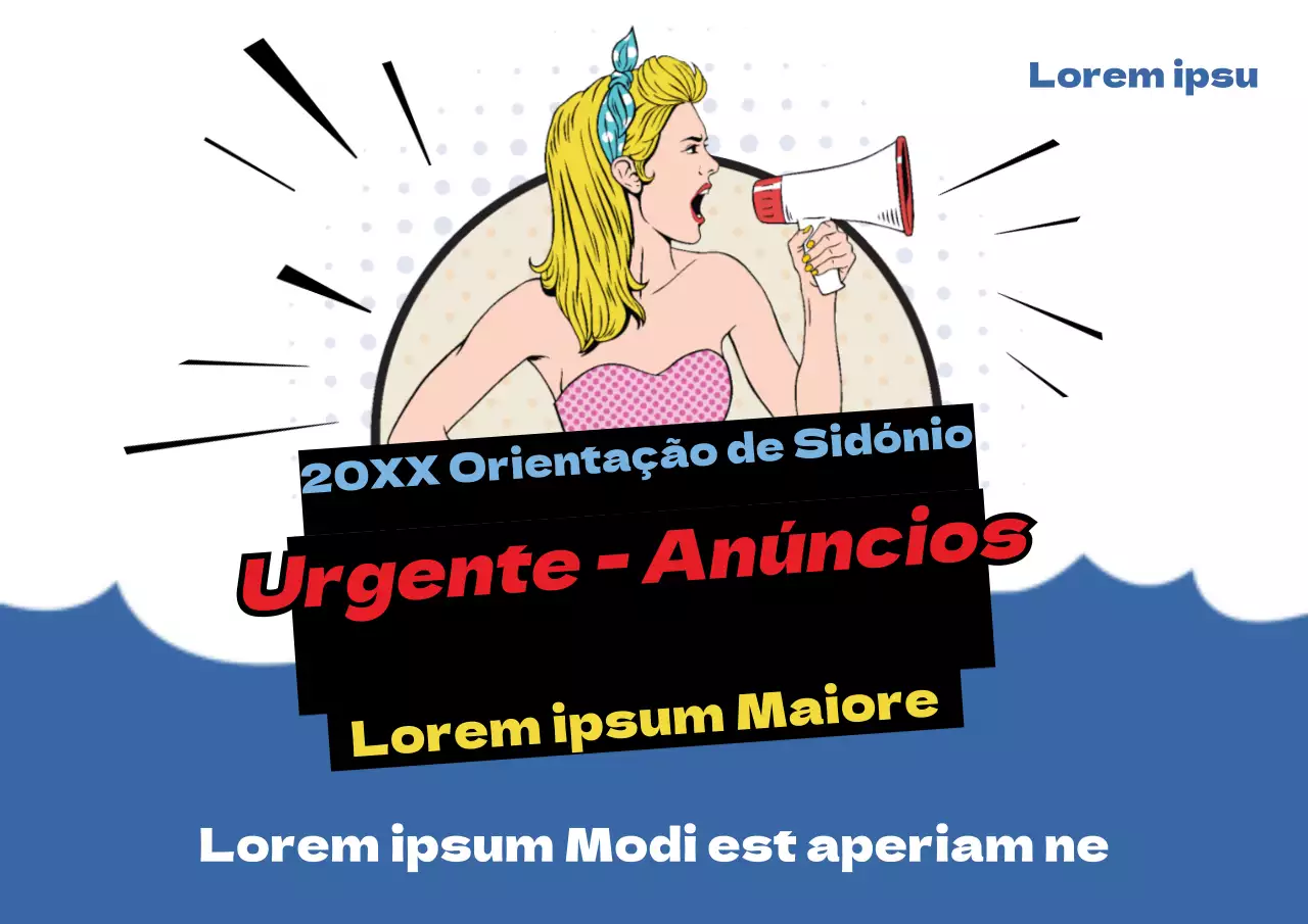 Anúncios de emergência