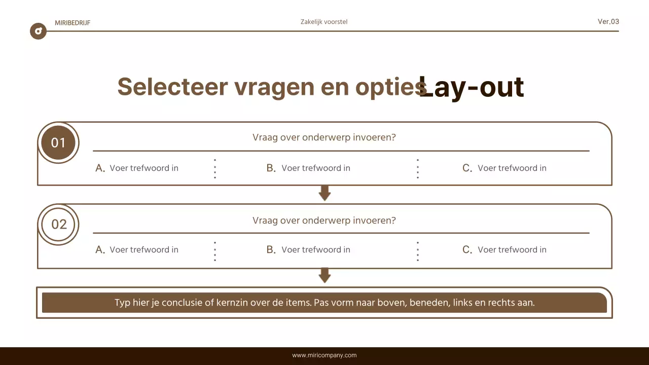 Eenvoudig bruin en wit tekstmarkeringsrapport