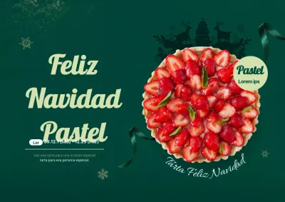 Pastel de Navidad