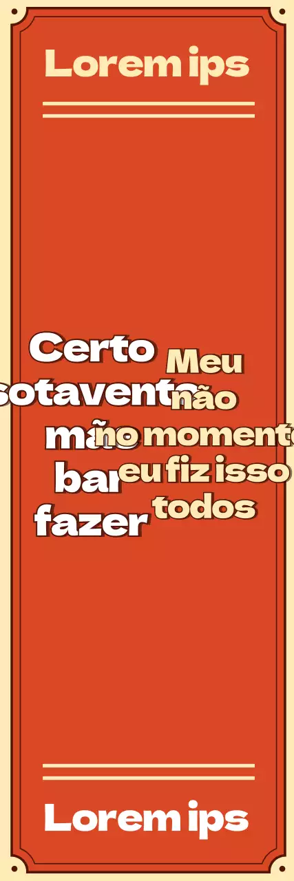 Cartaz vintage, estilo sinalética da velha guarda, com um fundo vermelho sobre violência escolar