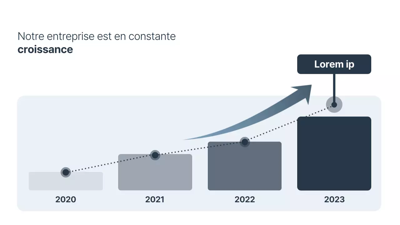 Promouvoir une entreprise minimaliste en blanc et bleu marine