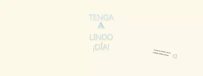 Amarillo Azul Texto pop simple