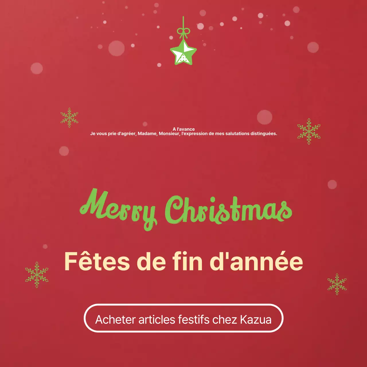 Calligraphie en forme d'arbre sur fond rouge