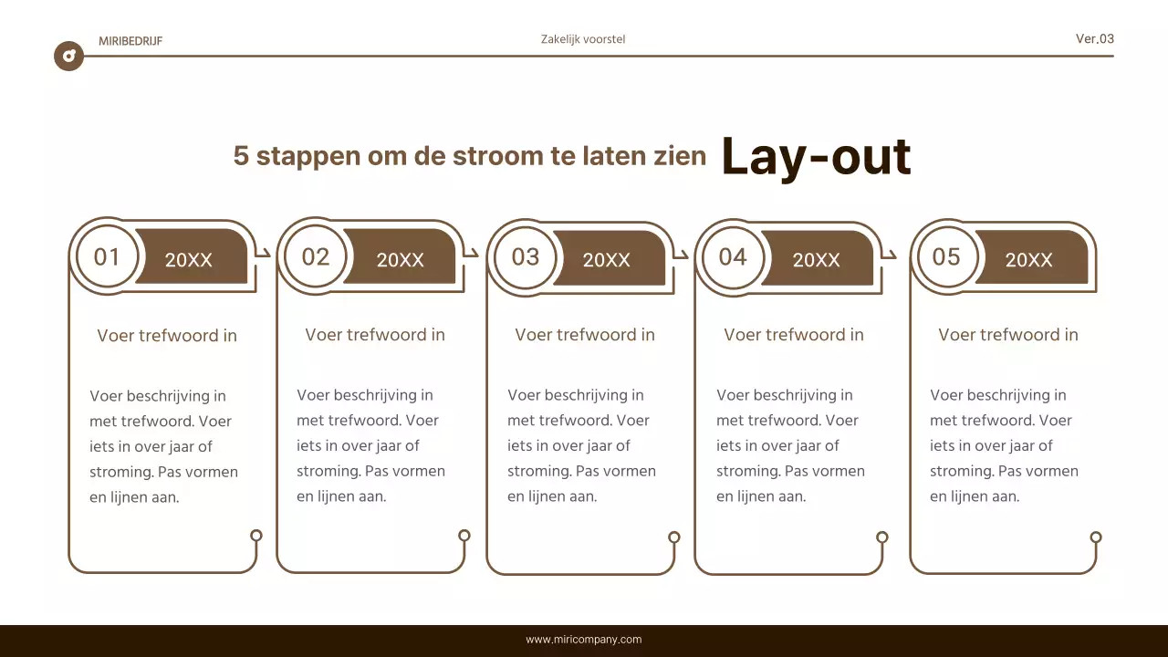 Eenvoudig bruin en wit tekstmarkeringsrapport