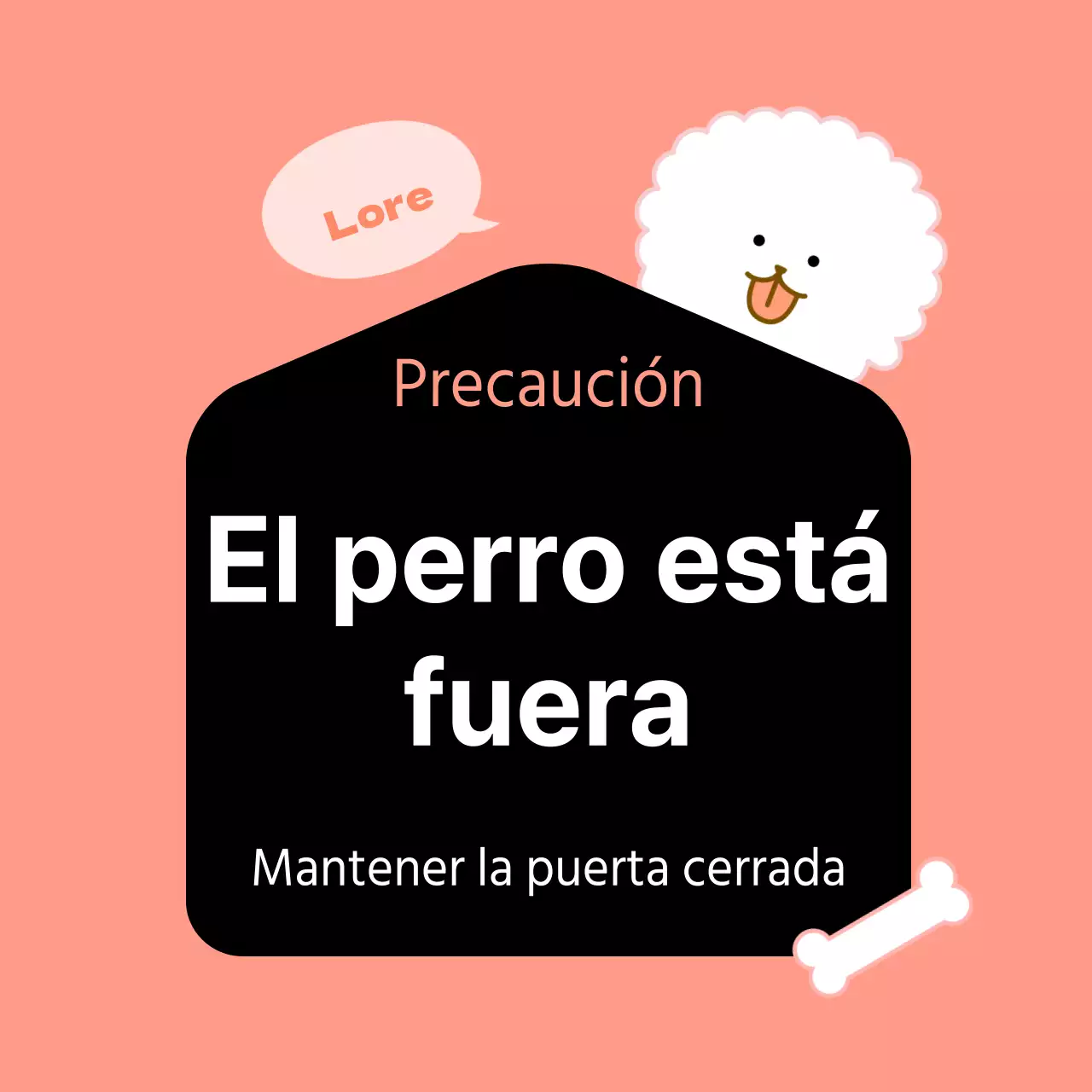 Advertencia para cachorros Camagnet