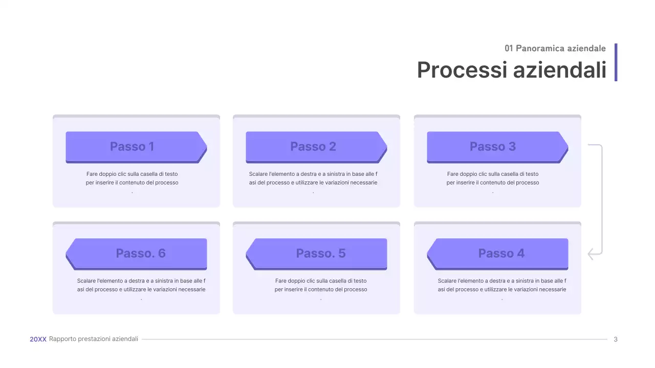 Kit di presentazione aziendale viola, concetto di interfaccia utente tridimensionale