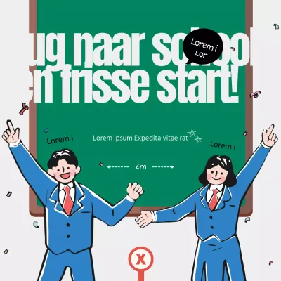 Een schone, groene en blauwe toelatingsgids voor middelbare scholen