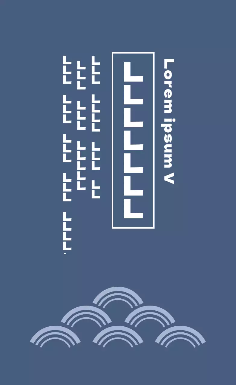 Blaues illustriertes Verpackungsetikett für Geschenksets