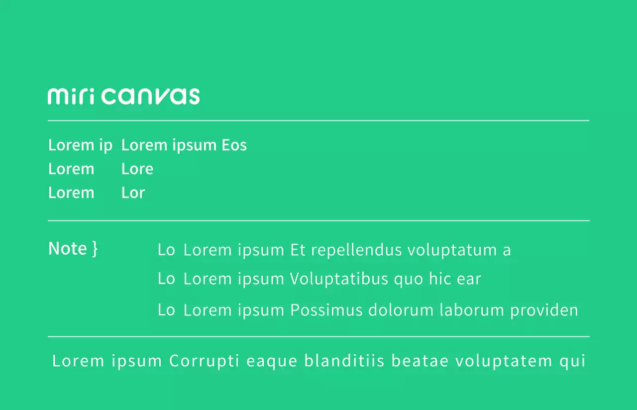 Profilo del biglietto da visita per i dipendenti in stile semplice ed essenziale con accenti bianchi e verdi