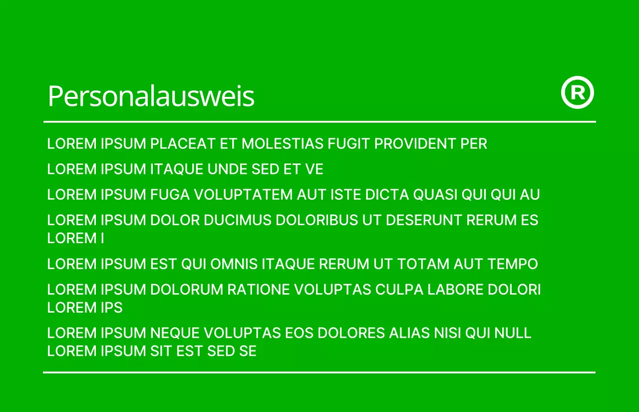 Die Mitarbeiter der Eco Green Life Veranstaltung mit dem Konzept eines lindgrünen und weißen Kurieraufklebers.