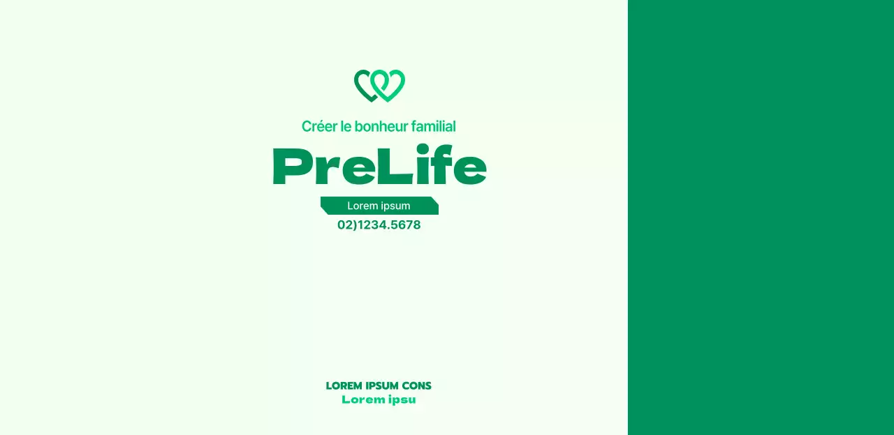 Étiquettes autocollantes d'eau en bouteille au design épuré pour la promotion de l'assurance