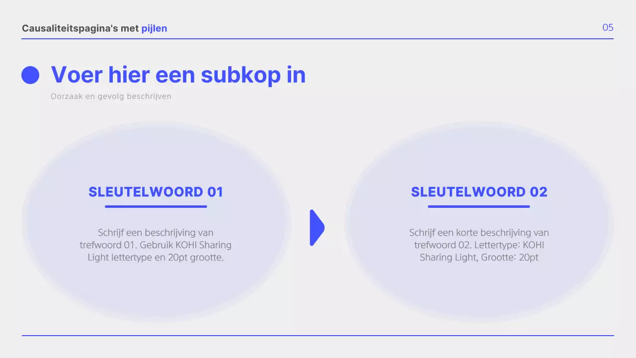 Eenvoudig blauw en wit zakelijk lay-outrapport