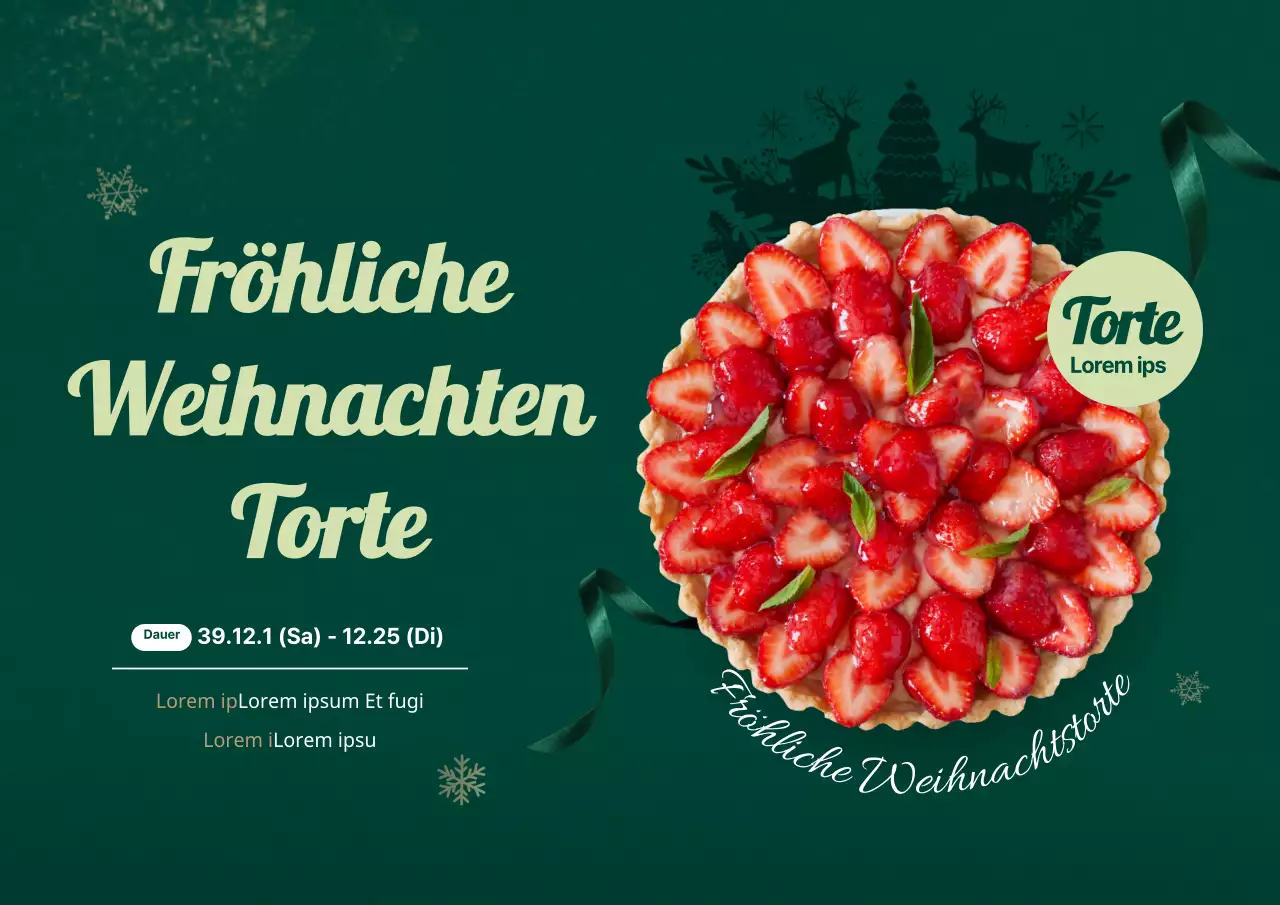 Weihnachtskuchen