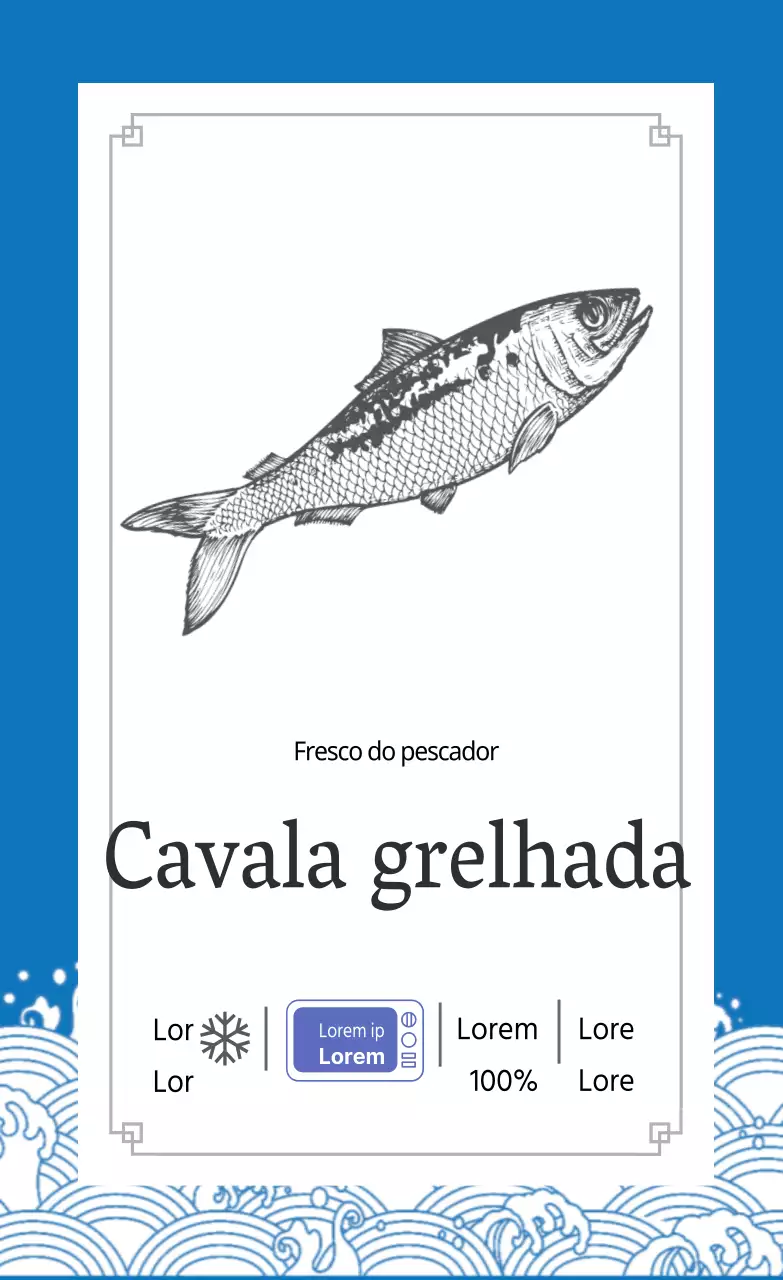 Marisco Cavala grelhada
