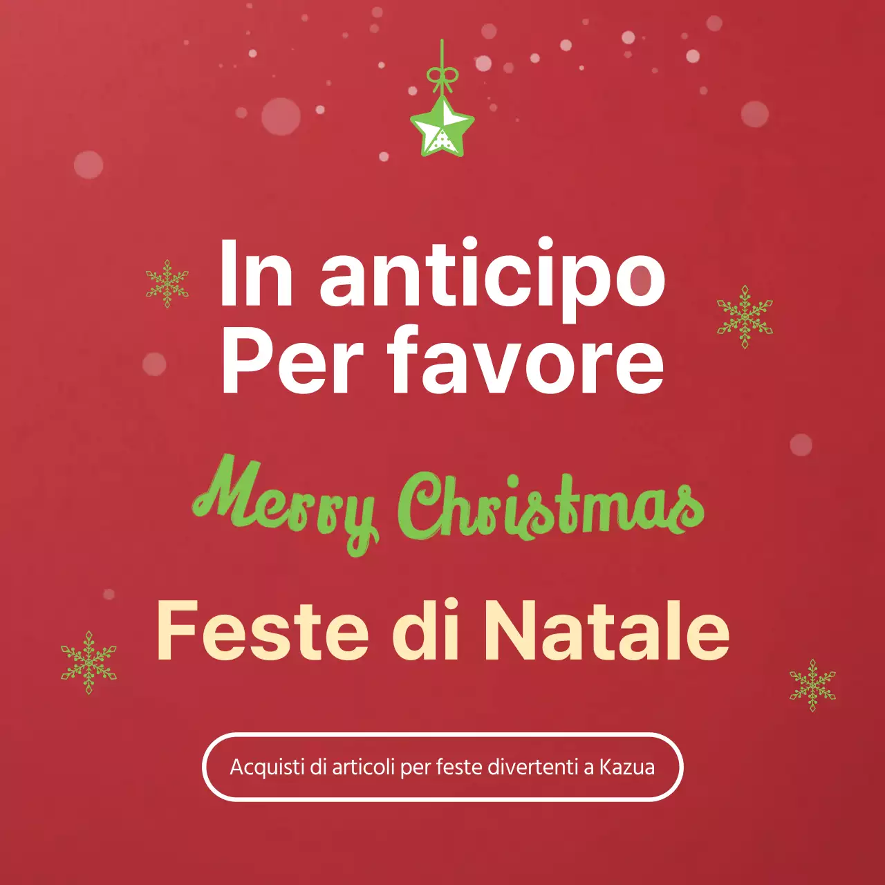 Calligrafia a forma di albero su sfondo rosso