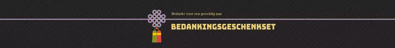 Zwarte traditionele Thanksgiving-cadeauset