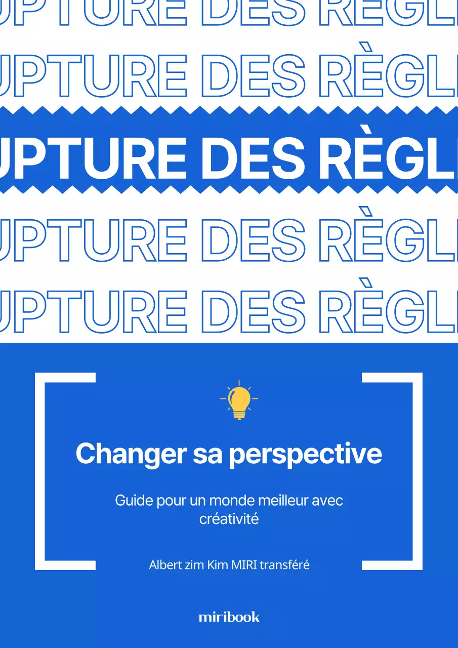 Un livre d'auto-assistance avec des accents de texte bleu et blanc très tendance