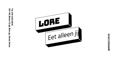 Driedimensionale stijl met duidelijke titels voor winkelinformatie en klantenservice