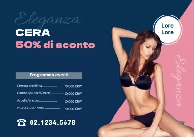 Sconti per la ceretta