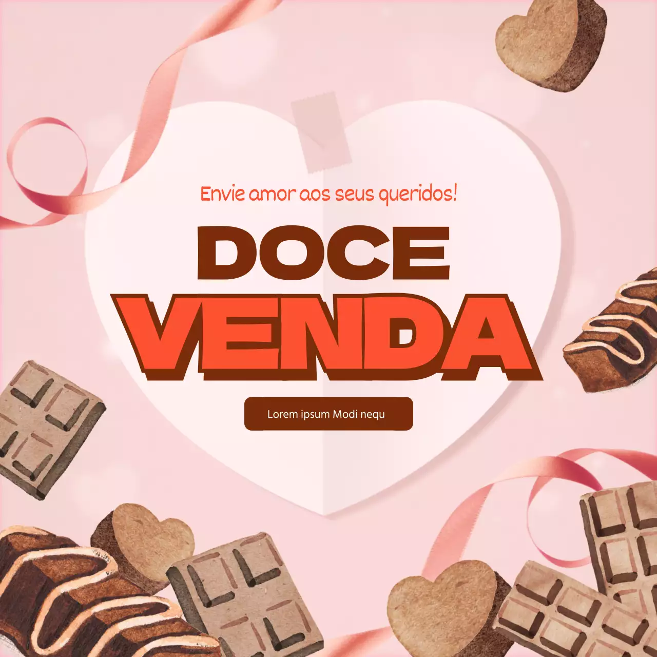 Eventos do Dia dos Namorados cor-de-rosa