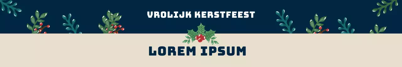 blauw Illustratie Kerst Nieuwjaar