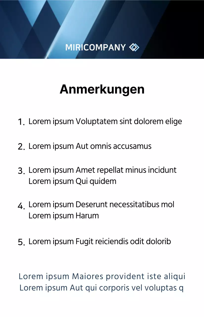 Einfaches und klares Bügelzertifikat in Marineblau und Schwarz