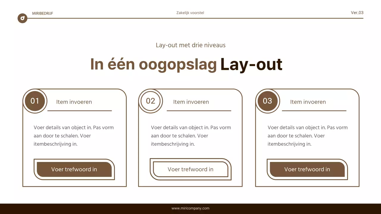 Eenvoudig bruin en wit tekstmarkeringsrapport