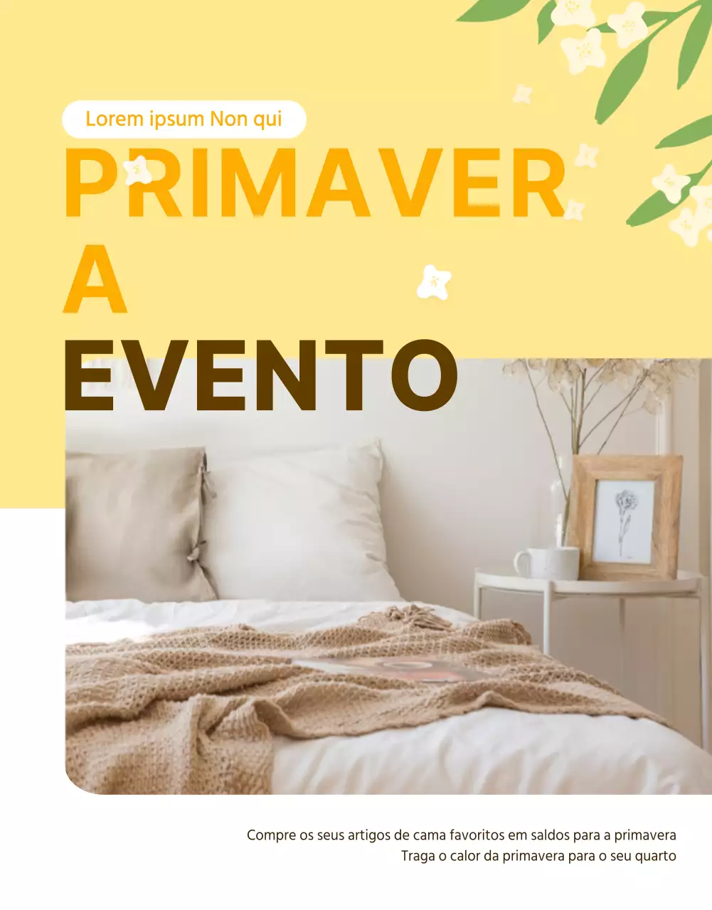 Página de pormenores do evento primavera Amarela