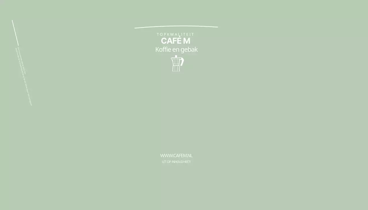 groene illustratie schoon café