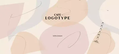 Beige Modern Vormenpatroon