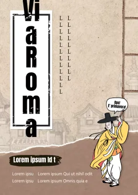 Evento di Yipchun Daegil con un concetto di libro vecchio stile