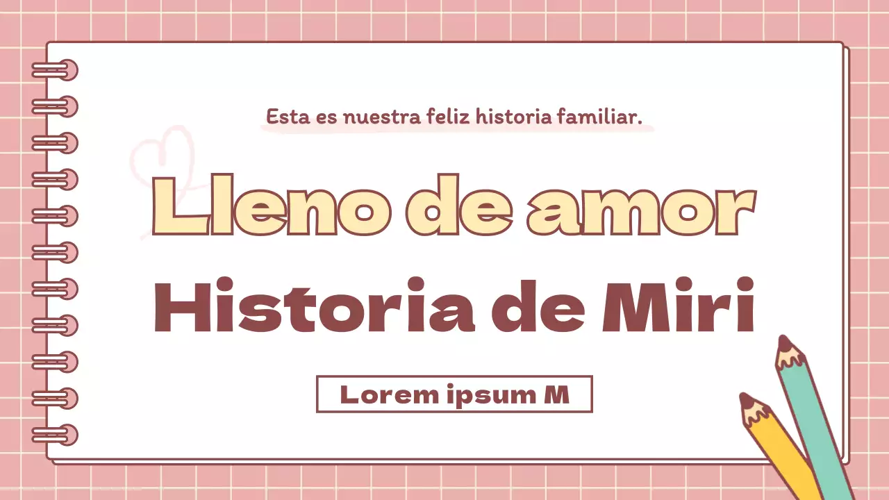 Presentación minimalista de los deberes de vacaciones de primaria en rosa y amarillo