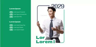 Mesa redonda con retratos en verde y gris