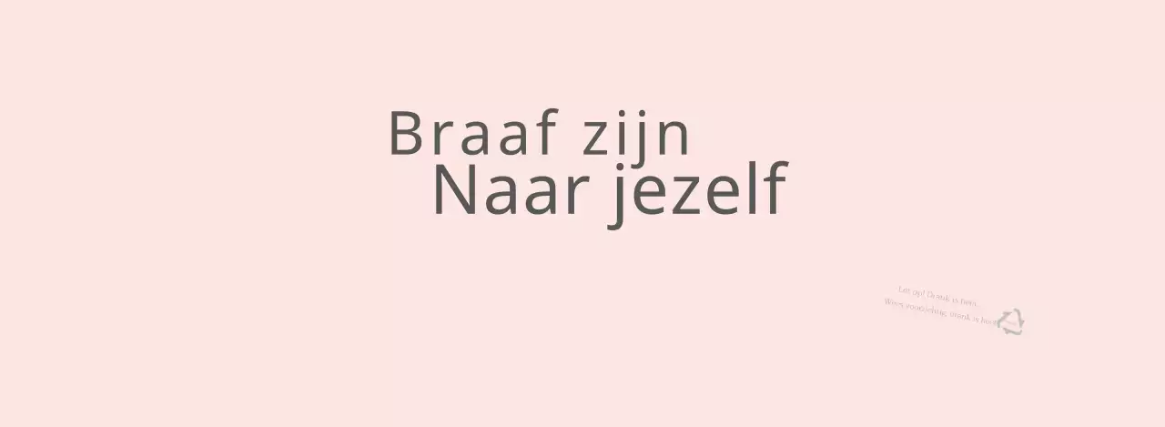 Eenvoudige Engelse letters in roze