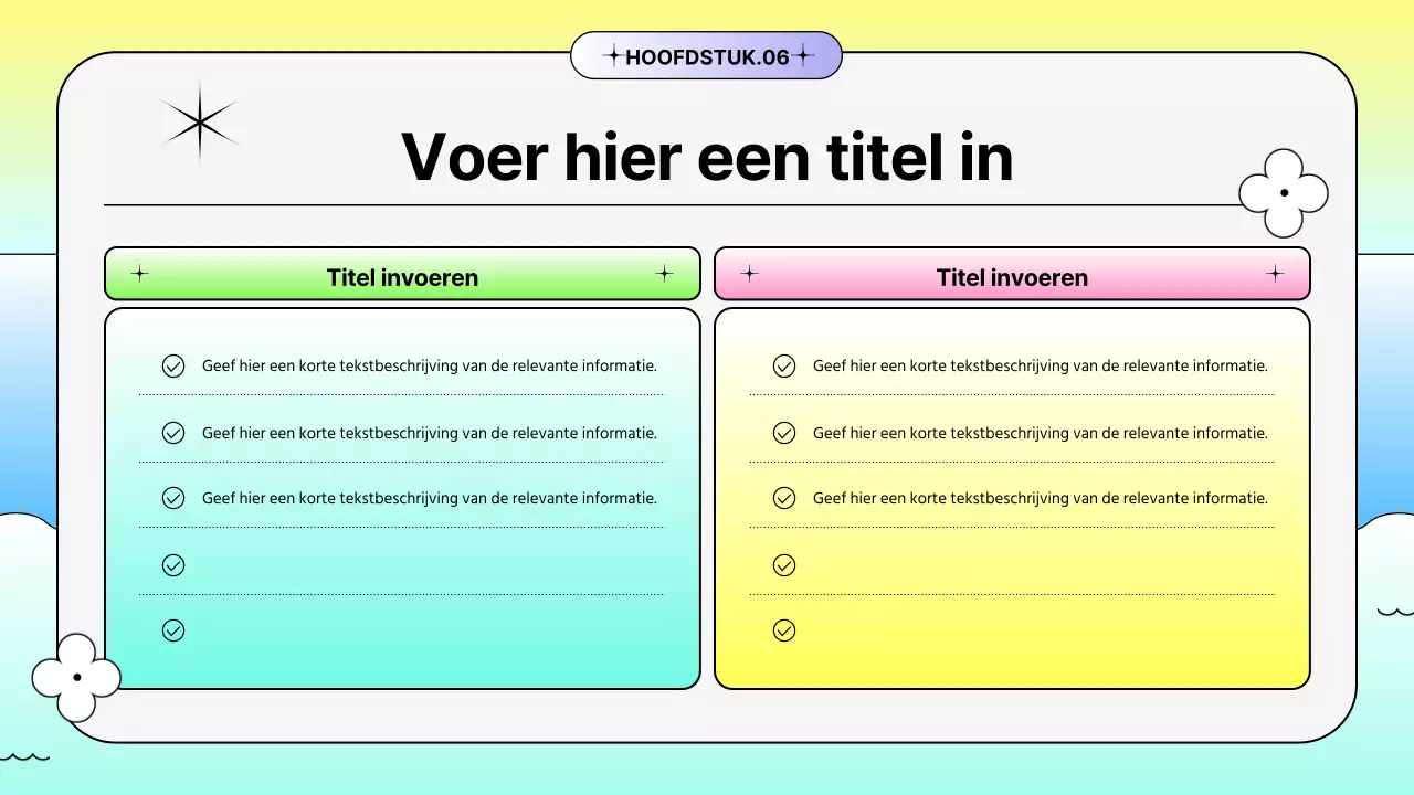 Felgekleurde verlopen zomerpromotie