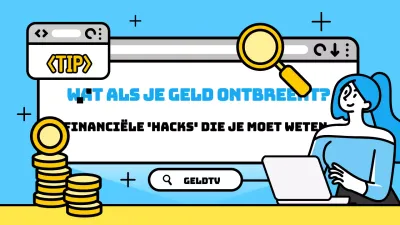 Blauw en geel financieel advies