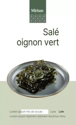 Lait salé aux fruits de mer