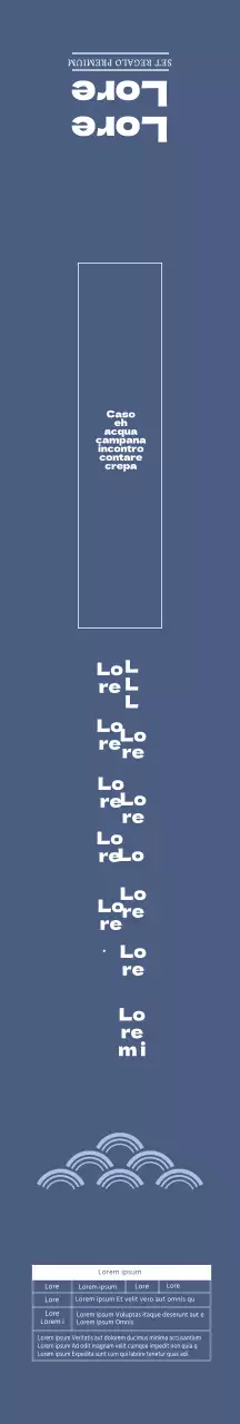 Set completo di pesci secchi blu Neat