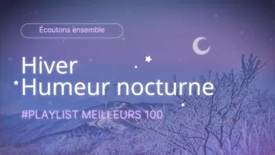 Image miniature du néon musical de la nuit d'hiver