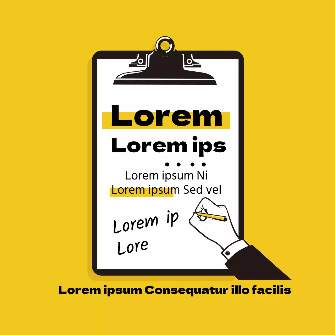 Etiquetas ilustradas de color amarillo para el registro de coronavirus