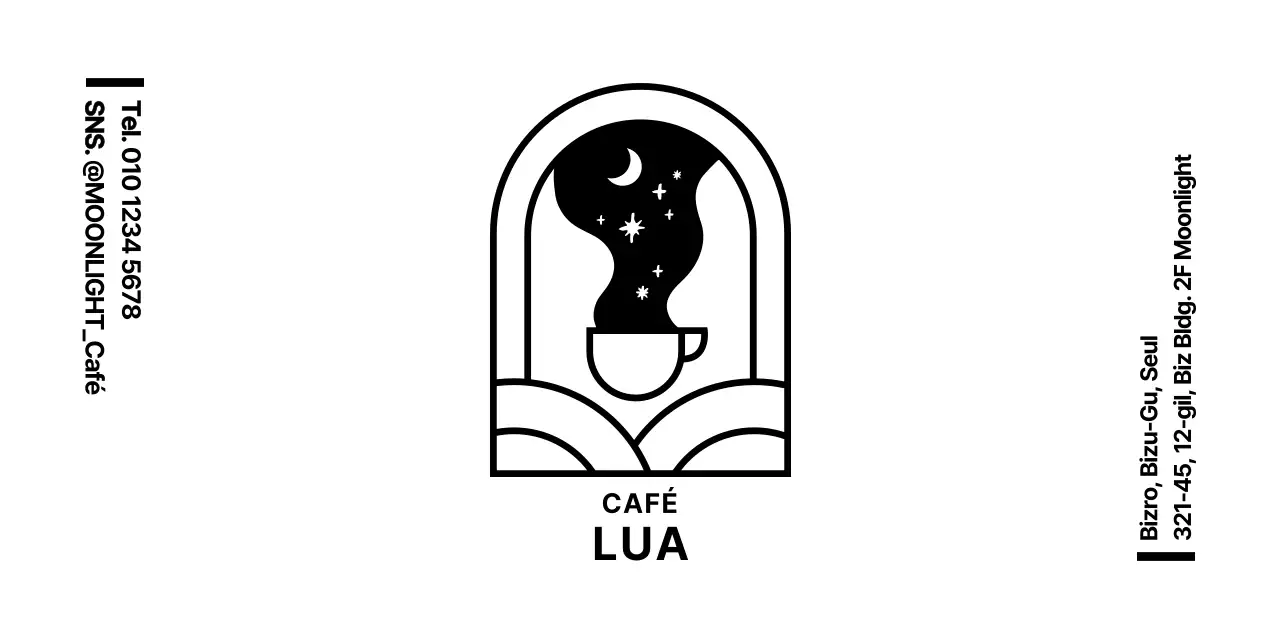Símbolo de chávena simples estilo logótipo emoção para informação de café e serviço ao cliente