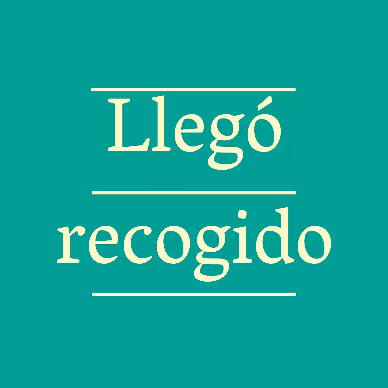 Mensaje sencillo en amarillo menta