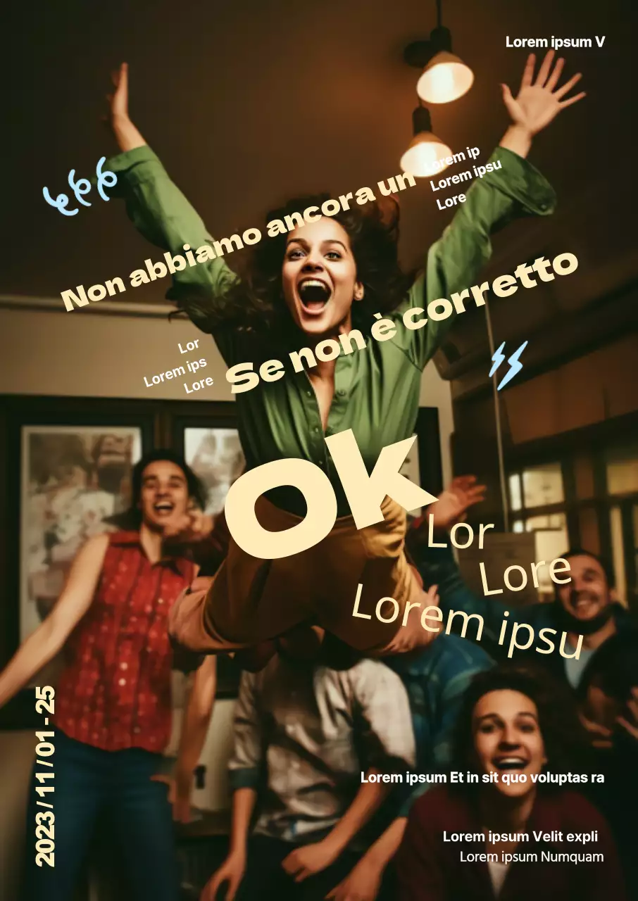 Promuovere gli spettacoli teatrali autunnali con un concetto giocoso